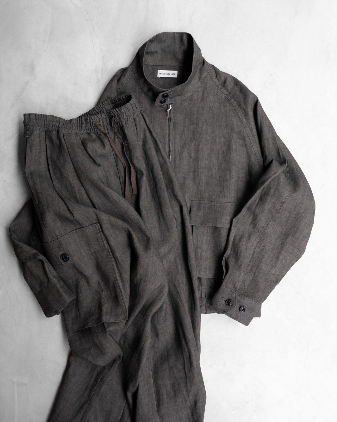 SUMI LINEN WIDE EASY CARGOPANTS