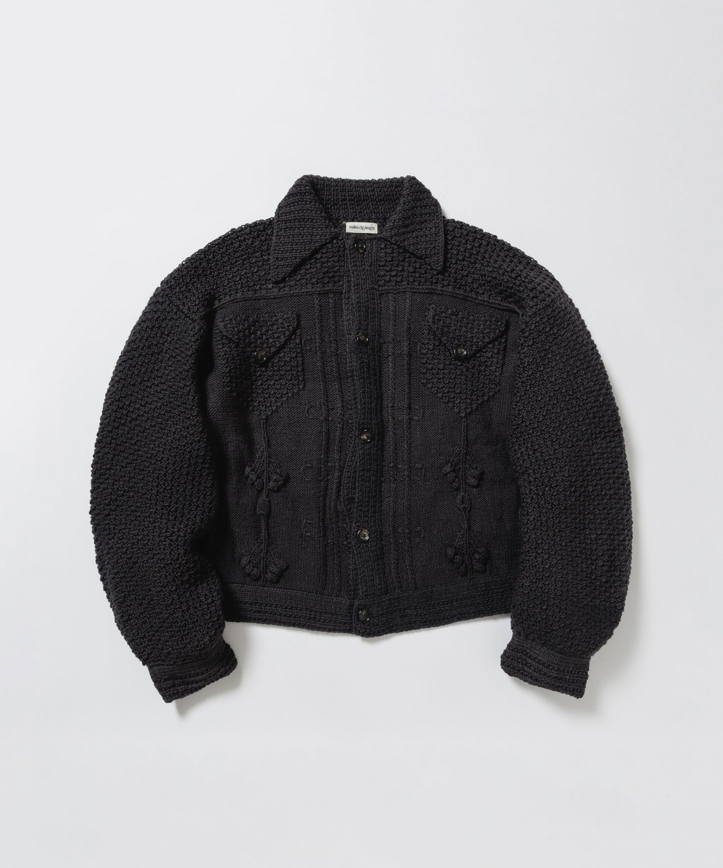 MERINOWOOL HANDKNITING GJACKTⅡ