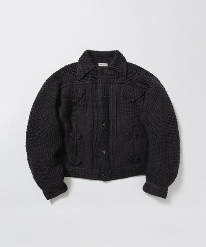 MERINOWOOL HANDKNITING GJACKTⅡ