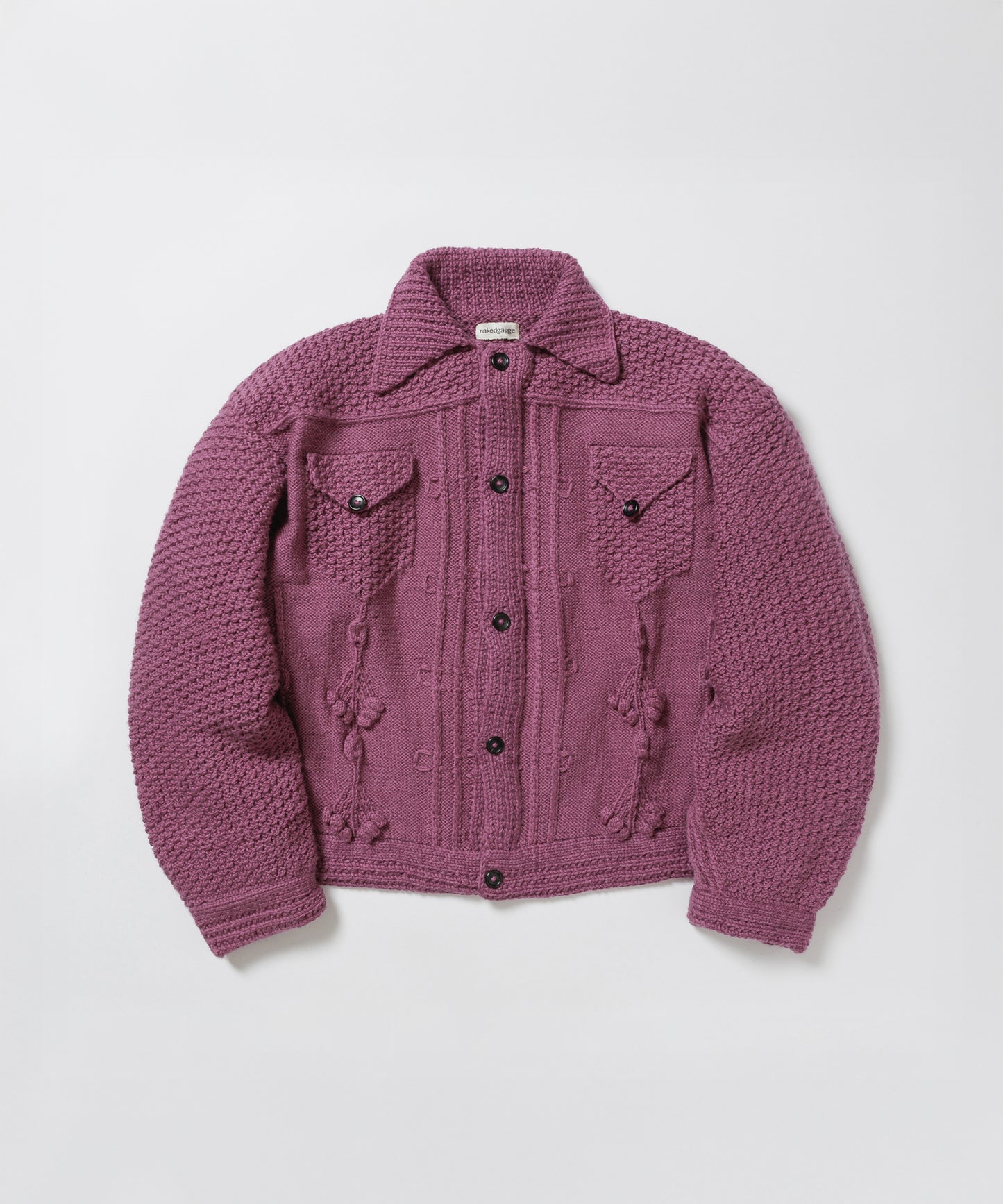 MERINOWOOL HANDKNITING GJACKTⅡ