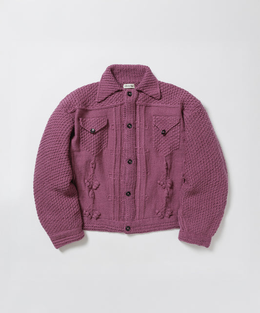 MERINOWOOL HANDKNITING GJACKTⅡ