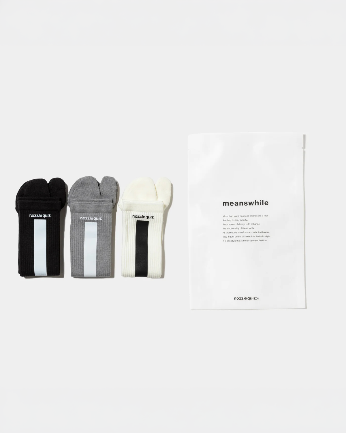 “Tabi” Tube Socks 3PCS
